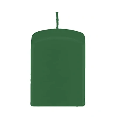 Abbildung von Quader Kerzen, Block quadratische Kerzen Fairway Grün 6 x Ø 6/6 cm, 4 Stück