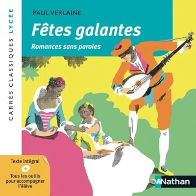 Abbildung von Fêtes galantes Romances sans paroles Verlaine Carrés classiques Lycée numéro 50