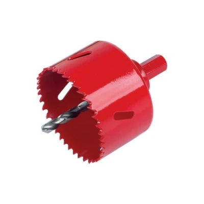 Abbildung von Wolfcraft Bi Metall Lochsäge I 5486000 Für Trockenbaumaterialien, Holz, Kunststoffe Und Metalle, Schnitttiefe 40 Mm