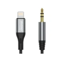 Abbildung von Dudao 1m Aluminium Kabel Audiokabel I Phone Miniklinke 3,5 mm Audio &amp; Video