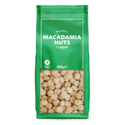 Abbildung von by Amazon Macadamianüsse, Ungesalzene, 500g (1er Pack)