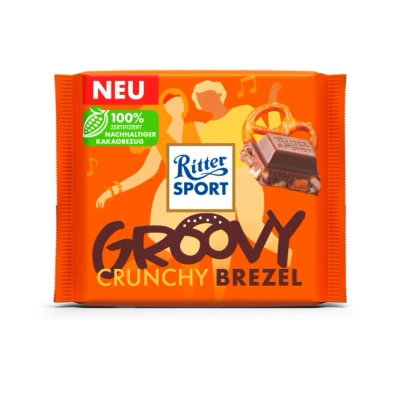 Abbildung von Ritter Sport Groovy Crunchy Brezel (0.1 kg)