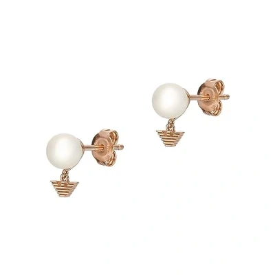 Abbildung von Emporio Armani Earring Ohrringe goldcoloured, Damen, Größe: One Size, Gold coloured