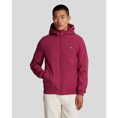 Abbildung von Lyle &amp; Scott BACK Jacket Übergangsjacke, Herren, Größe: Large, Rich burgundy