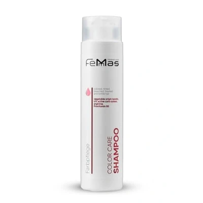 Abbildung von FemMas Color Care Haarshampoo I Shampoo für blondiertes, getöntes &amp; gefärbtes Haar langanhaltenden Farbglanz Farbshampoo mit Schutzfilm Formel Keratin Arginin 300 ml