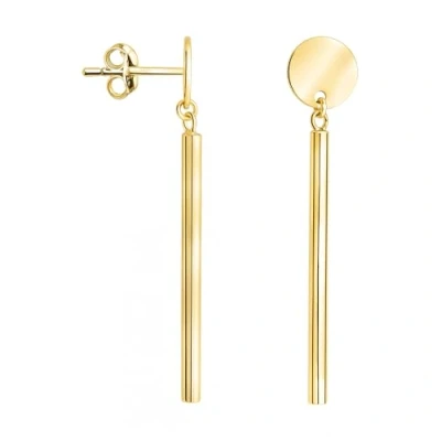 Abbildung von Sofia Milani Circle BAR Ohrringe goldcoloured, Damen, Größe: One Size, Gold/coloured