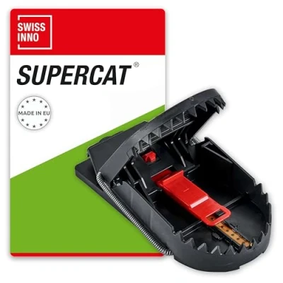 Abbildung von Swissinno Schädlingsschutznetz Rattenfalle (SuperCat Pro · Naturköder Anleitung),
