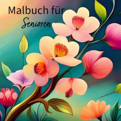 Abbildung von Malbuch für Senioren: Beschäftigungsbuch bei Demenz
