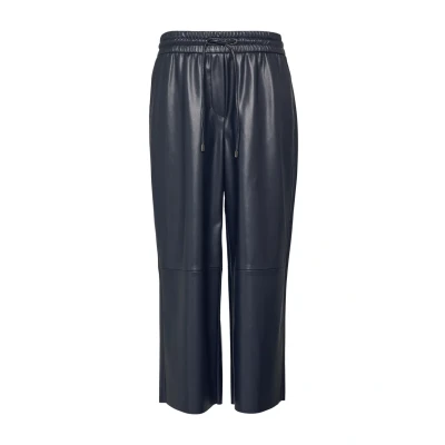 Abbildung von comma casual identity MIT Gummizug Stoffhose, Damen, Größe: 32, Tiefblau