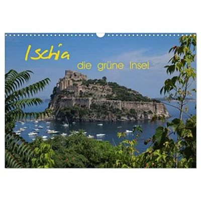 Abbildung von Ischia, die grüne Insel (Wandkalender 2025 DIN A3 quer), CALVENDO Monatskalender