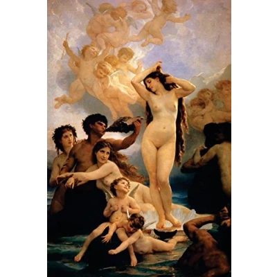 Abbildung von &quot;Birth of Venus&quot; by William Adolphe Bouguereau: Journal (Blank / Lined) (Art Life Journals)