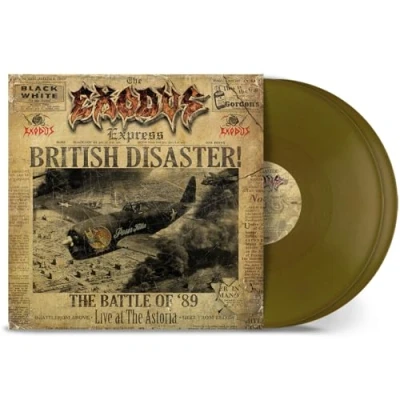 Abbildung von Exodus British Disaster: The Battle of &#039;89 (Live At Astoria) (Gold Coloured) (2 LP)