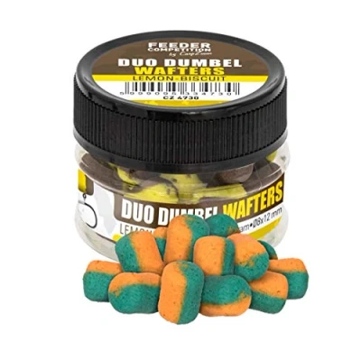 Abbildung von Carp Zoom Duo Dumbel Wafters 8x12mm 15g squid apricot