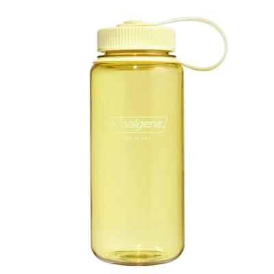 Abbildung von Nalgene Sustain Tritan BPA freie Wasserflasche aus 50% Plastikabfällen, 473 ml, breite Öffnung, Butter