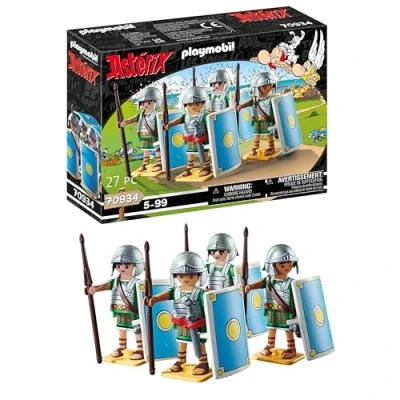 Abbildung von Playmobil® Konstruktions Spielset Römertrupp (70934), Asterix, (27 St), Made in Germany