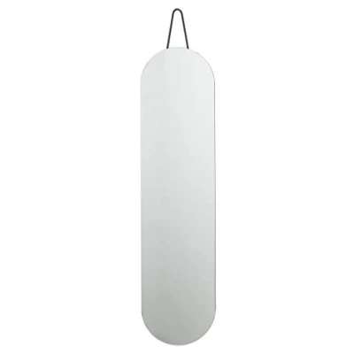 Abbildung von Zone Denmark A Wall Mirror Wandspiegel, Ganzkörperspiegel, 120 x 30 cm, Schwarz