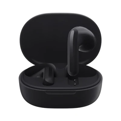 Abbildung von Xiaomi Redmi Buds 4 Lite Bluetooth Kopfhörer 5.3, Funk 20 Stunden Akku, KI Geräuschunterdrückung für Anrufe, IP54, Schwarz