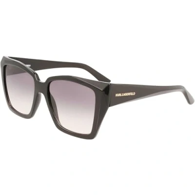 Abbildung von KARL Lagerfeld Sonnenbrille, Damen, Größe: 55, Black