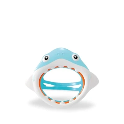Abbildung von Intex Gioventù Unisex 55915 Maschera subacquea, Grigio/Rosso, Taglia unica