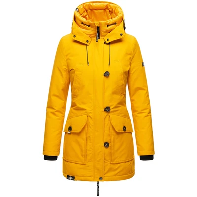 Abbildung von Navahoo Freeze Storm Parka, Damen, Größe: Small, Dark yellow