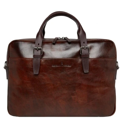 Abbildung von Castelijn &amp; Beerens Aktentasche, Größe: One Size, Cognac