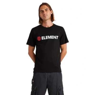 Abbildung von Element Blazin Tshirt print, Herren, Größe: XS, Flint black