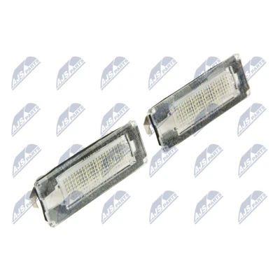 Abbildung von NTY ELP FT 000 Kennzeichenleuchte LED beidseitig mit Glühlampe FIAT: Ducato III Kastenwagen, Bus, CITROËN: Jumper II Kastenwagen