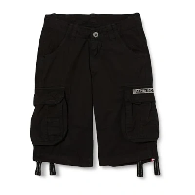 Abbildung von Alpha Industries JET Shorts, Herren, Größe: 27, Schwarz