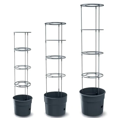 Abbildung von Tomatenturm 28 Liter Anthrazit 21 teilig