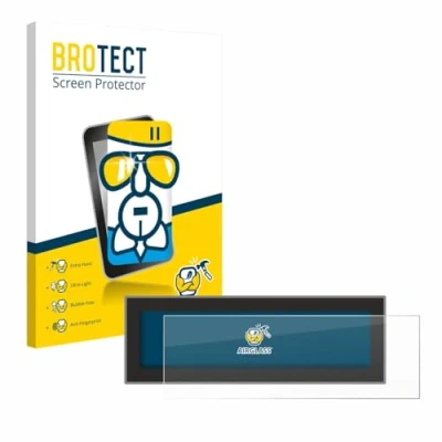 Abbildung von BROTECT Schutzglas für Porsche Taycan 2021 PCM 6.0 Schutzfolie Panzer Folie Glas [Extrem Kratzfest 9H, Anti Fingerprint, Ultra Transparent]