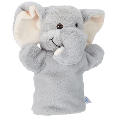 Abbildung von Heunec 394070 Handspielpuppe Elefant, grau