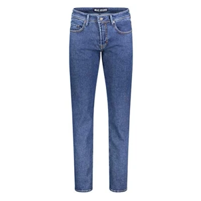 Abbildung von MAC Jeans Straight Leg, Herren, Größe: 33x36, Blue