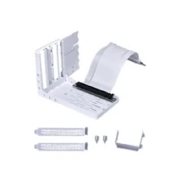 Abbildung von Lian Li VG4 4 V2W Universelles Vertikales GPU Kit, Grafikkartenhalterung mit Slots, inkl. PCie 4.0 Riser Kabel, kompatibel den meisten ATX Gehäusen weiß