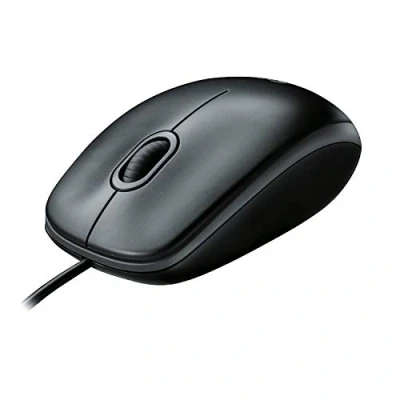 Abbildung von Logitech B100 USB Optische 800dpi schwarz Maus (optisch, USB, 800 DPI, schwarz)