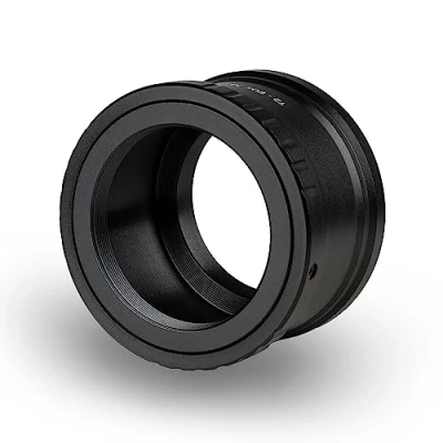 Abbildung von Walimex pro T2 Adapter für Canon M Adapterring mit manuellem Fokus, einfache Handhabung, Objektiv Anschlussring kompatibel EOS M, M2, M3, M5, M100, M200, M50 Mark II