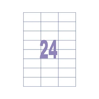 Abbildung von Etiketten ILK Kangaro 70x37mm Box 25 Blatt 24 per