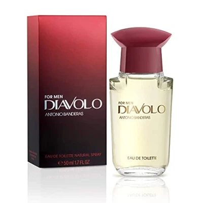 Abbildung von Antonio Banderas Perfumes Diavolo Eau de Toilette Spray for Men, Woody Leather Fragrance 1.7 Fl Oz