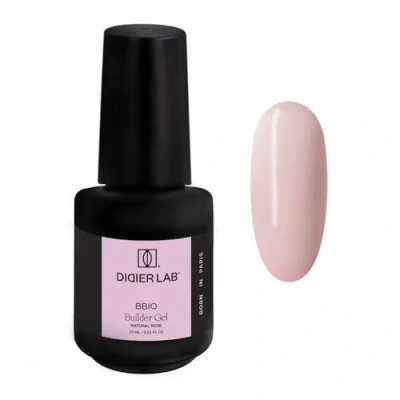 Abbildung von DIDIER LAB BBIO Builder Gel in a Bottle Natural Rose Saubere Formel frei von HEMA und TPO Selbstnivellierendes Aufbaugel für Gelnägel LED UV zur Stärkung Nägel 15ml