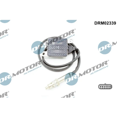 Abbildung von NOx Sensor, Katalysator Dr.Motor Automotive DRM02339
