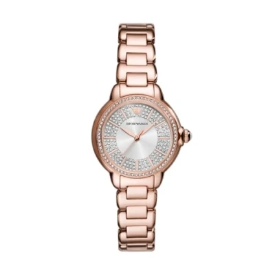 Abbildung von Emporio Armani MIA Uhr Rose goldcoloured, Damen, Größe: One Size, gold coloured