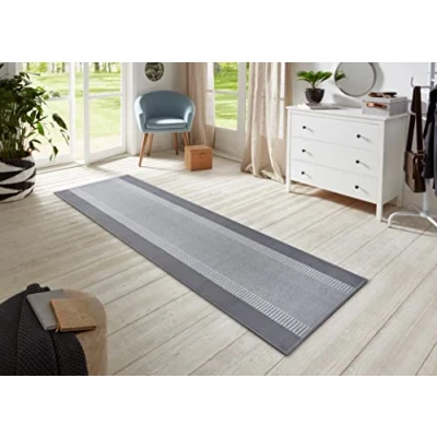 Abbildung von HANSE Home Läufer &quot;Band&quot;, rechteckig, Kurzflor, Weich, Wohnzimmer, Schlafzimmer, Esszimmer Küche, Flur