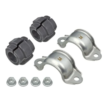 Abbildung von MEYLE 100 615 0024 Reparatursatz, Stabilisatorlager Vorderachse mit Mutter, Schellen AUDI: A6 C7 Avant, A4 B8 Limousine, Avant