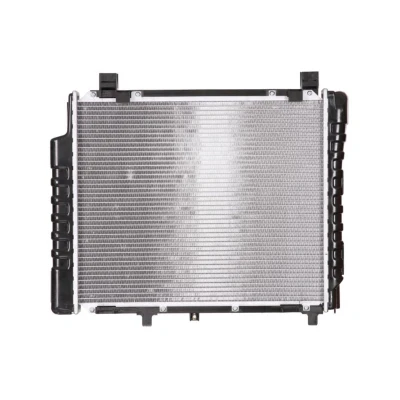 Abbildung von NRF 50534 Kühler, Motorkühlung Aluminium 495 405 32 Kühlrippen gelötet MERCEDES BENZ: C Klasse Limousine, E T modell