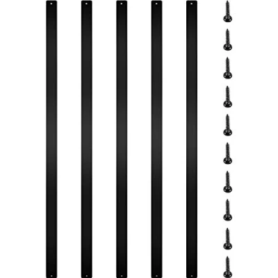 Abbildung von VEVOR Deck Baluster Spindeln 75x2,5cm Geländer Aluminiumlegierung 16er Set