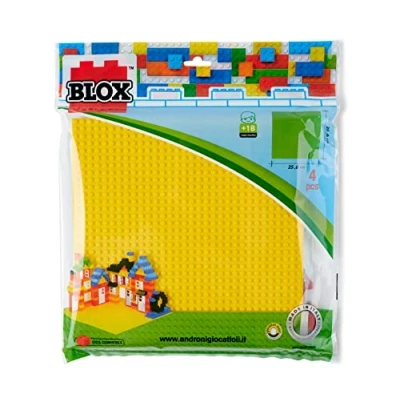 Abbildung von SIMBA Konstruktionsspielzeug Blox 4x Bauplatte bunt je 25x25cm 104114556 Spielbausteine