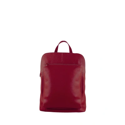 Abbildung von Drachenleder CITY Tagesrucksack, Damen, Größe: One Size, Dunkelrot