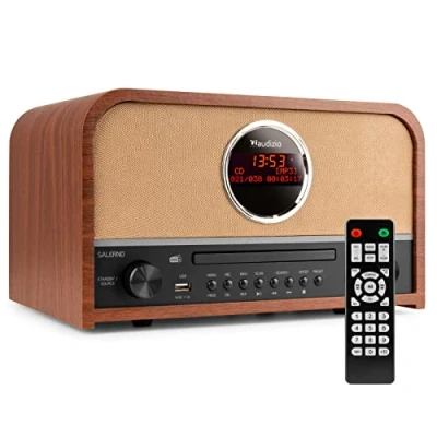 Abbildung von Audizio Salerno Stereo DAB Radio mit CD Player, Bluetooth und