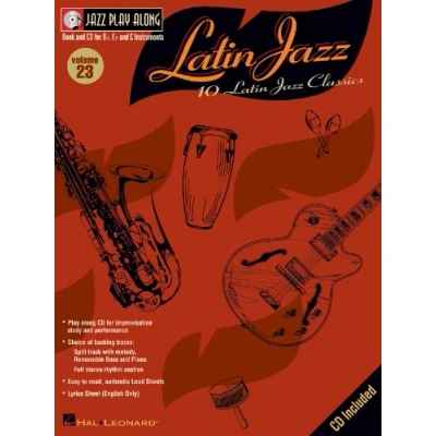 Abbildung von Jpa Volume 23 Latin Jazz (10 Classics) Bk/Cd (Volume of the ultimate Play Along series): Noten, CD für Instrument(e) (Jazz Along, 23)