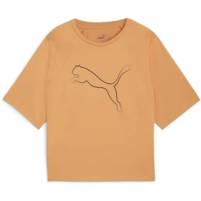 Abbildung von Puma Motion Relaxed TEE Sport Tshirt, Damen, Größe: Large, Bright melon