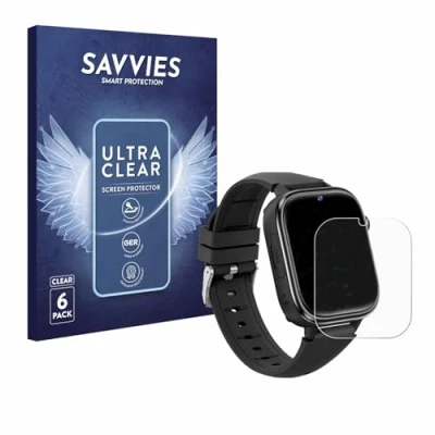 Abbildung von Savvies 6 Stück Schutzfolie für Minilandia T40 Displayschutz Folie Ultra Transparent